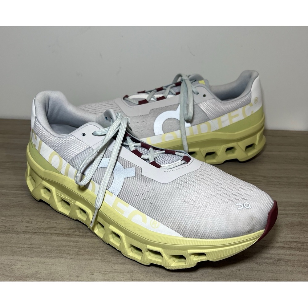 *On Cloud Monster 170 Sz 11.5 M Men Sneakers In White/ Green
